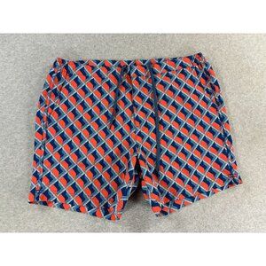 Fair Harbor Compression Lined BUNGALOW Swim Trunks (Men's 36) Blue - 6"‎